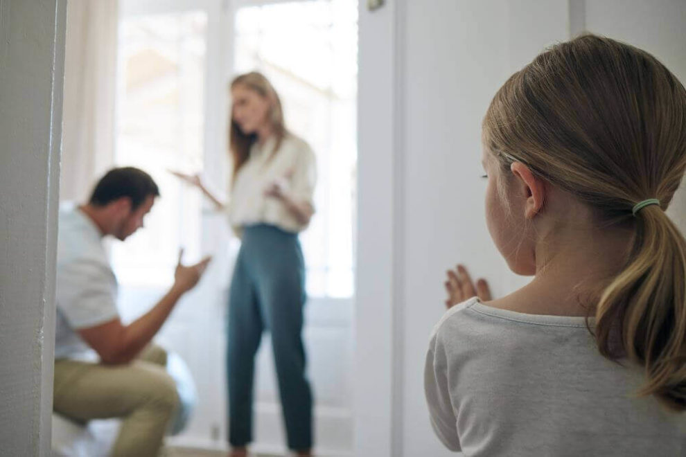 Co-parenting discussion with a difficult ex.