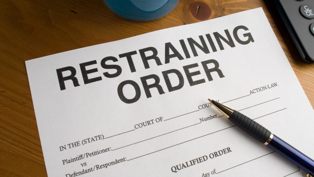 restraining orders in ontario
